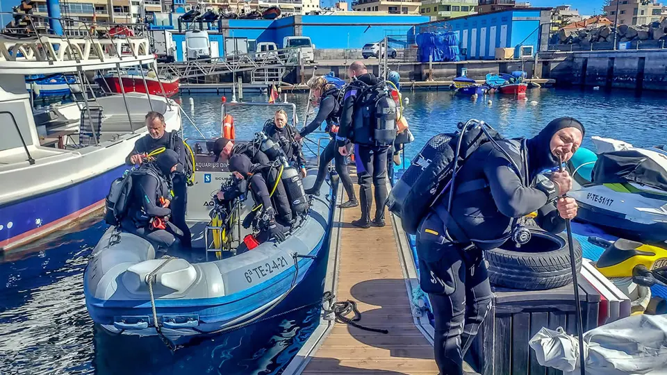 Boat Diving Tenerife Boat Diving Tenerife