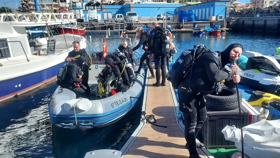 El Bufadero dive site Tenerife El Bufadero dive site Tenerife