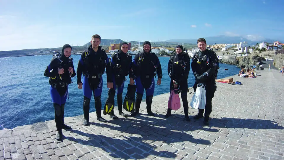 El Poris dive site Tenerife El Poris dive site Tenerife