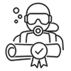 Cursos PADI - icono