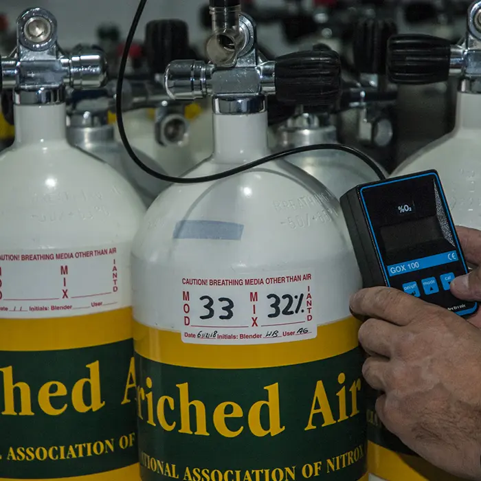 PADI Enriched Air Diver en Tenerife PADI Enriched Air Diver en Tenerife