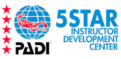 PADI IDC duikcentrum logo