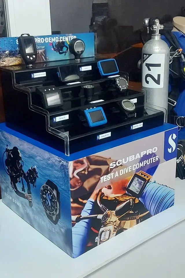 Scubapro demo center Tenerife