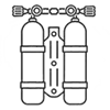 Buceo técnico - icono