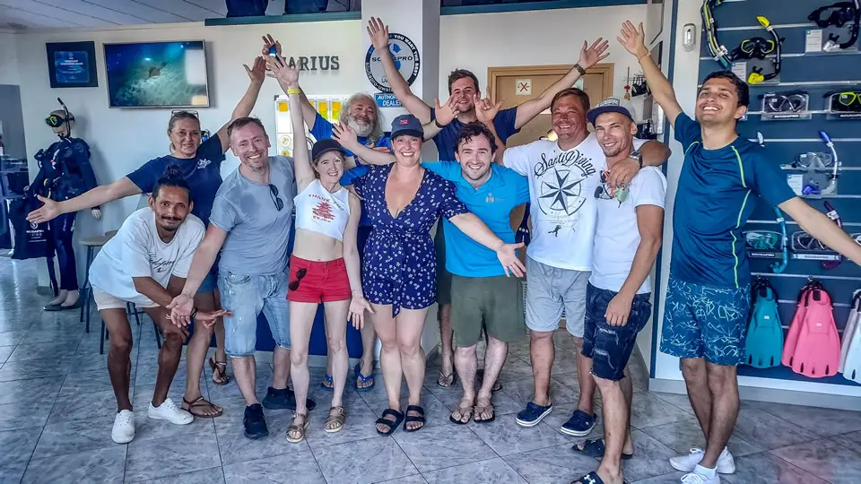 about us dive team