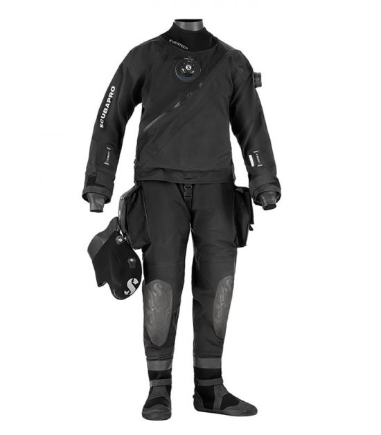 evertech dry breathable man scubapro dry suit