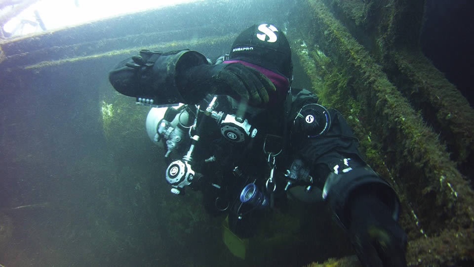 iantd wreck diver course