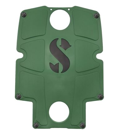 s-tek back pad colour kit army green
