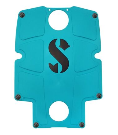 s-tek back pad colour kit turquoise scubapro