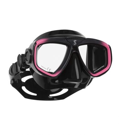 zoom pink black scubapro mask